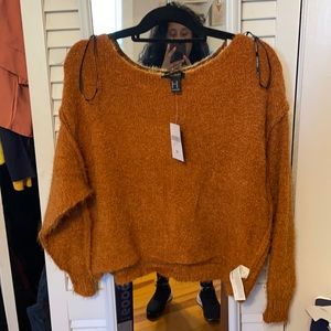Forever 21 crop top sweater perfect for fall!